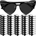 Vabean Wedding Heart Sunglasses Bulk Wedding Gifts Bachelorette Bridal Party by Vabean