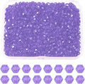 PATIKIL 1000pcs 4mm Bicone Glass Crystal Beads, Faceted Glass Spacer Beads by PATIKIL