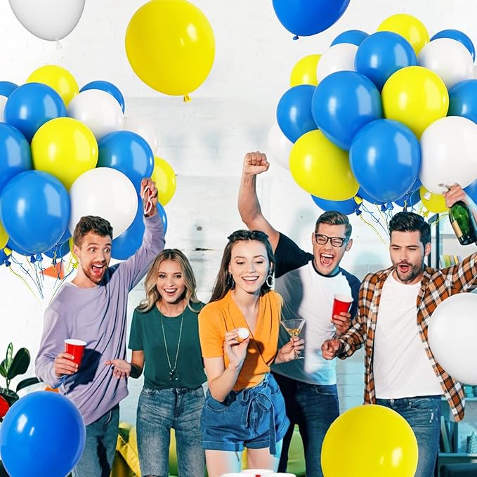 Paready Blue and Yellow Balloons - Image 7