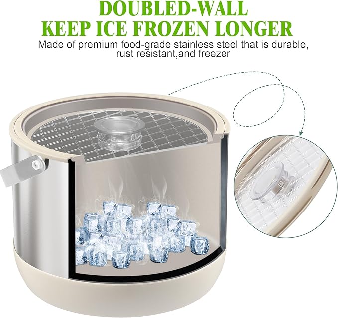 5Quart/4.8L Insulated Ice Bucket - Image 3
