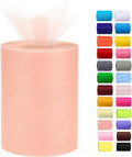 Tulle Rolls 6” by 100 Yards Tulle Roll Spool Fabric by Miegecha