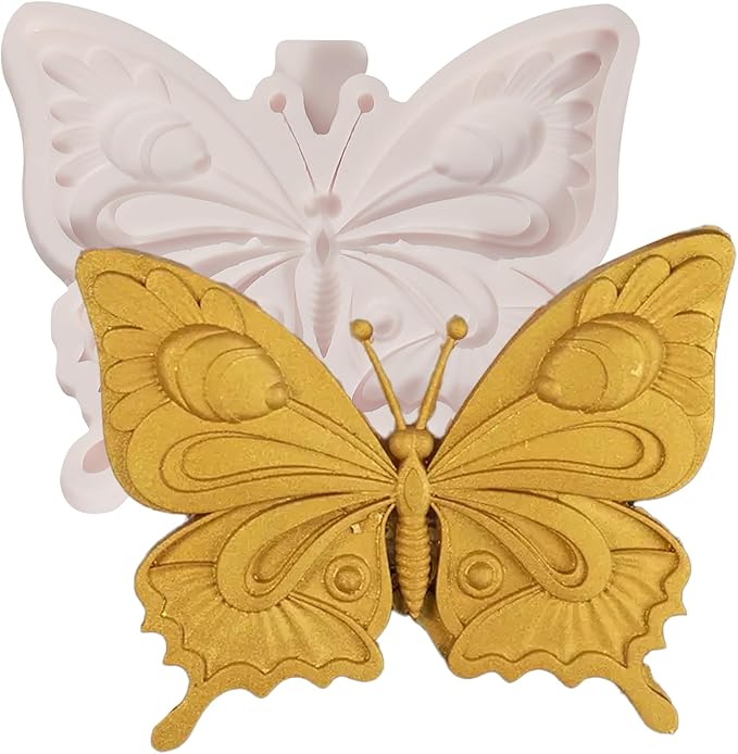 1 Pcs Exquisite Butterfly Fondant Moldfor Cake Decoration, Butterfly Chocolate by Unknown