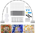 Paready Black Balloon Arch Stand Kit, Adjustable Balloon Arch Stands by Paready