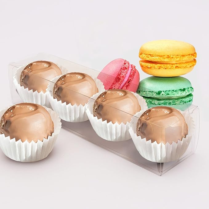 50 PCS Clear Favor Boxes, Macaron Gift Boxes - Image 8