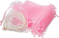 uxcell 50 Pcs Organza Gift Bags, 2.7x3.5 Inch Drawstring Pouches Jewelry Gift by uxcell