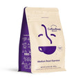 Coffee Bean Direct Medium Roast Espresso, Whole Bean Coffee, Medium Roast by CoffeeBeanDirect