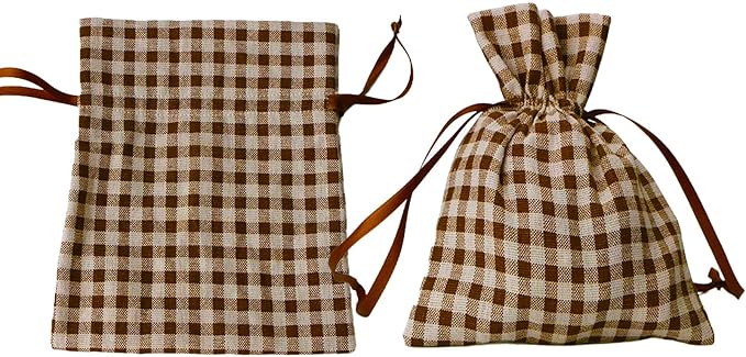 Meseey 5 Pcs Large Fall Burlap Bags - Image 5