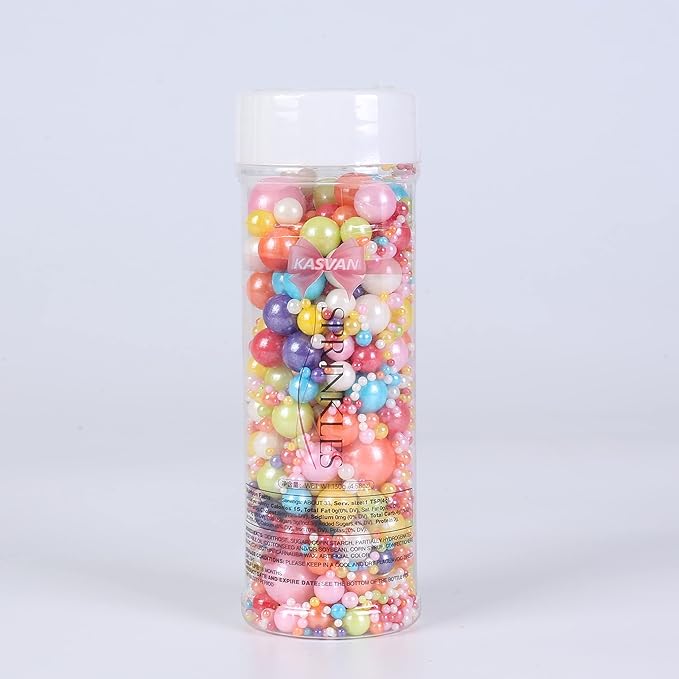Kasvan Mixed Pearl Sugar Sprinkles - Image 6