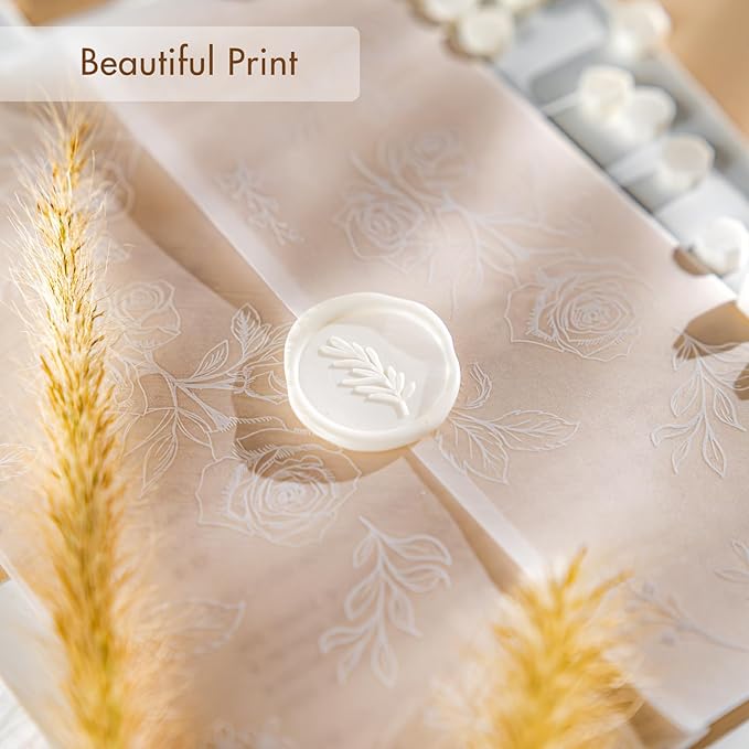 50 Pack Pre-Folded Vellum Jackets - Image 5