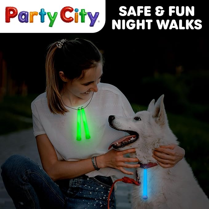 Party City Multicolor Glow Sticks Bulk Pack 6”- 12pk Glow in the Dark Sticks - Image 7