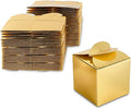 Sparkle and Bash Gold Foil Favor Boxes by SparkleandBash