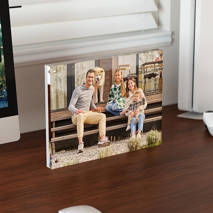 6x8 Acrylic Picture Frame 1 Pack, Desktop Display Decor Gift - Image 5