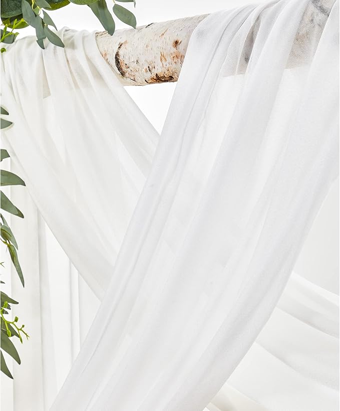 Wedding Arch Flowers with Drapes Kit - Image 8
