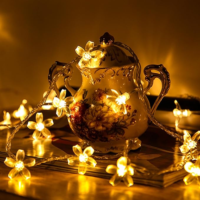 Decorative Flower String Lights - Image 6