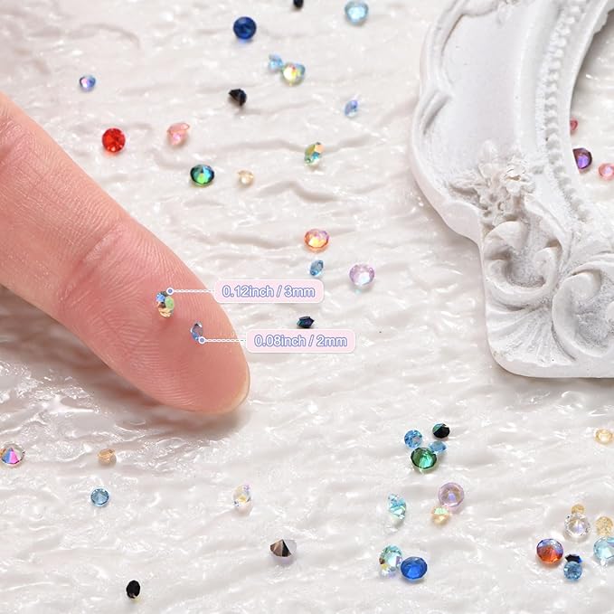 14400-Pack Acrylic Diamonds, 0.12 Inch/3mm Wedding Table Scatter Confetti - Image 6