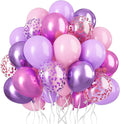 Pink and Purple Balloons by Vanjehou
