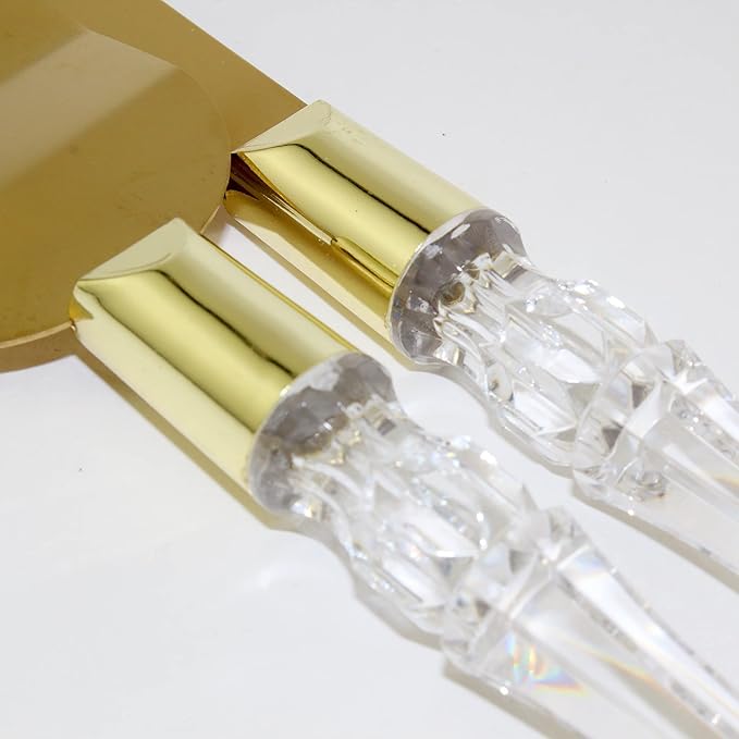 Elegant Cake Knife and Server Set - Image 9