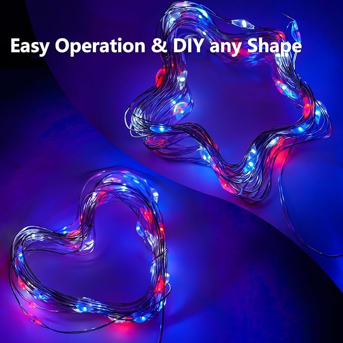 Christmas Fairy Lights Decorations, Waterproof 16FT 50 LED String Light Indoor - Image 6