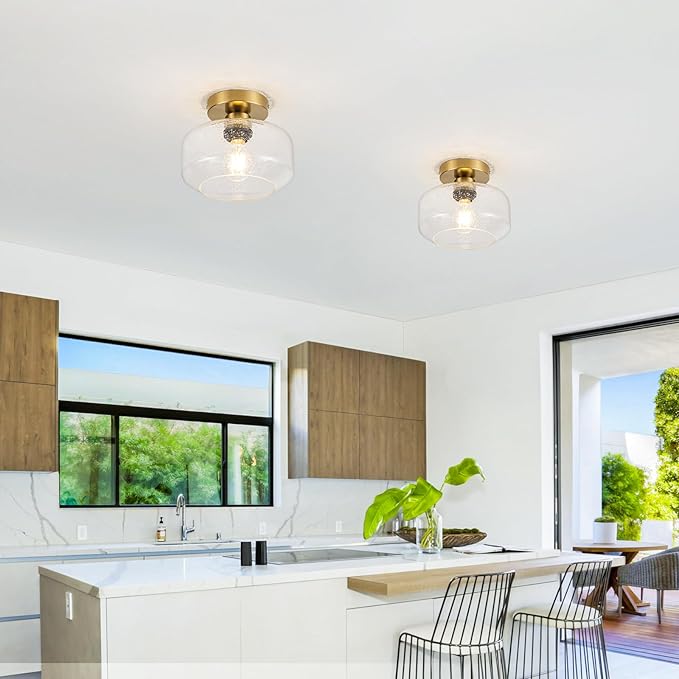 Simple & Elegant Semi Flush Mount Ceiling Light - Image 5