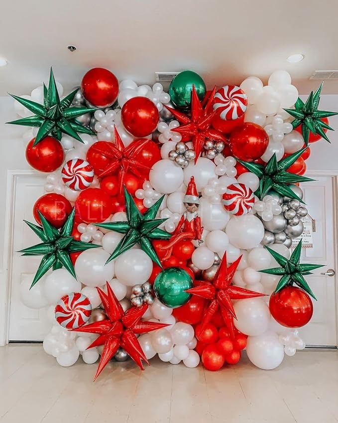 3pcs 26inch 3D Explosion Star foil balloon - Image 4