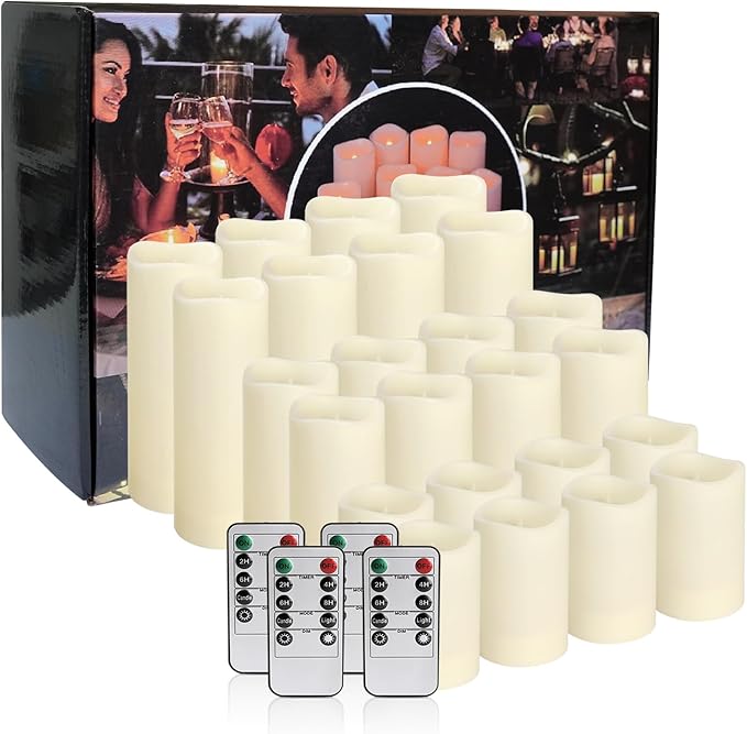 24-Pack LED Flameless Candles - Image 8