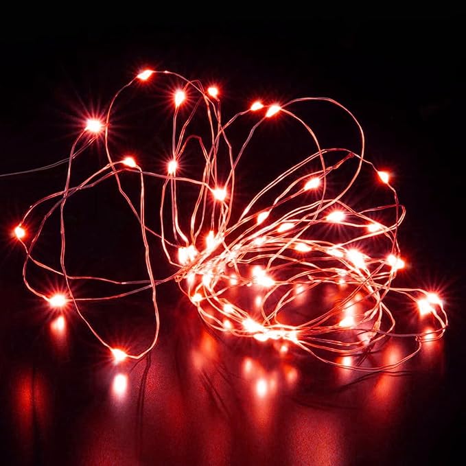 Aogist Led Fairy Lights 3 Modes Battery Operated String Lights Waterproof - Image 4