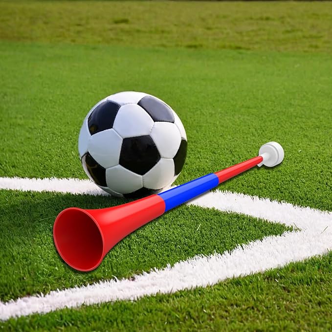 Collapsible Stadium Horn Noise Maker 24 Inch Vuvuzela Plastic Trumpet Horn Blow - Image 4