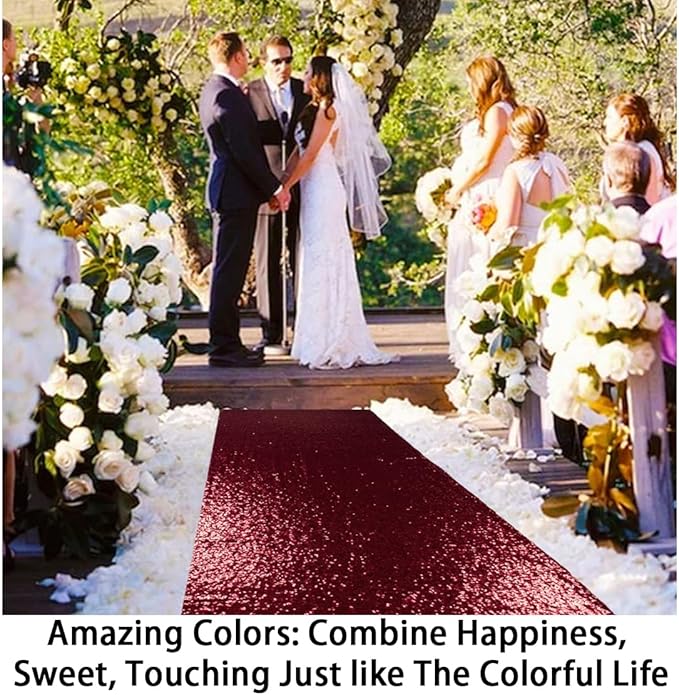 ShinyBeauty Sequin Aisle Runner - Image 3
