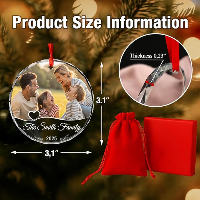 Personalized Christmas Ornaments - Image 2