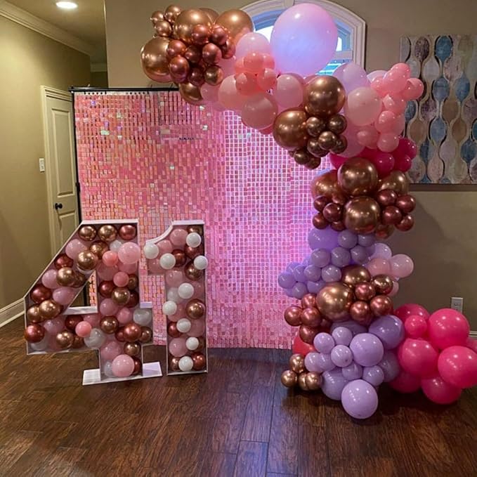 Pink and Purple Balloon Set - Image 5