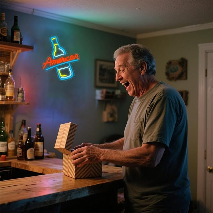 American Beer Neon Sign - Image 7