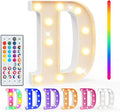 Pooqla Colorful Light Up Letters by Pooqla