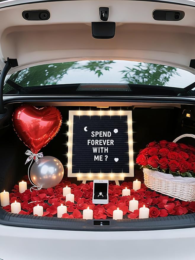 Light up Changeable Felt Letter Board Sign - Image 8