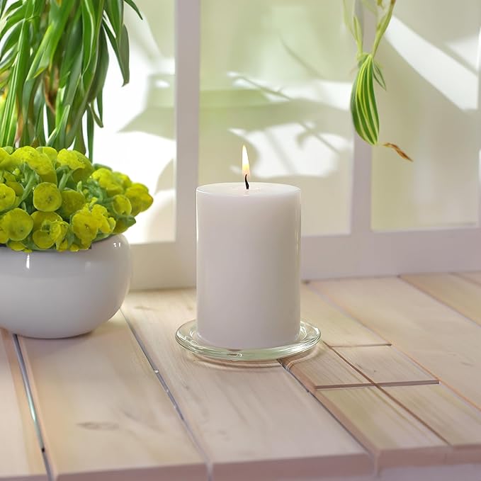WGV Tea Light Votive Candle Holder Plate 4" W, Small Home Accent Decor - Image 7