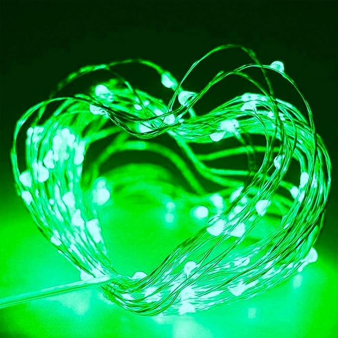 St.Patrick's Day Fairy String Lights, 8.2Ft 50 LED Fairy Lights - Image 8