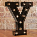 Decorative LED Illuminated Letter Marquee Sign by Pooqla