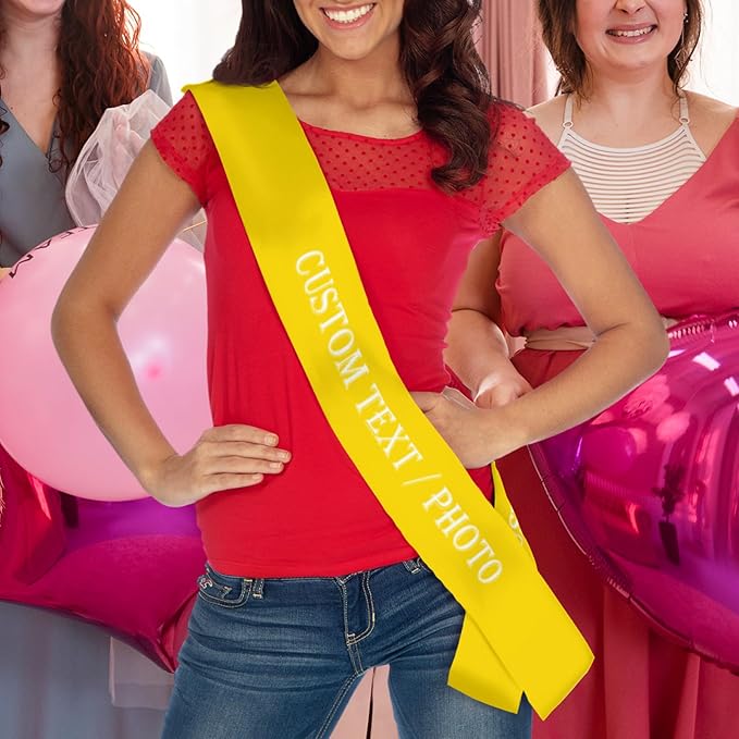 Custom Sash, Personalized Birthday Sash - Image 8