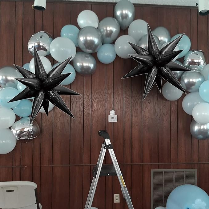 Tellpet Star Balloons Starburst Spike Shaped Balloon - Image 4