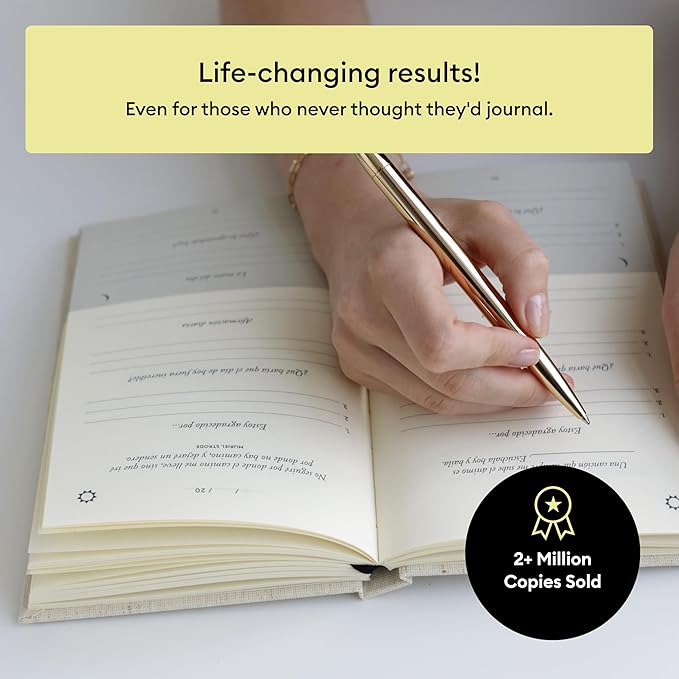 Intelligent Change Spanish Five Minute Journal, Original Daily Gratitude Journal - Image 8