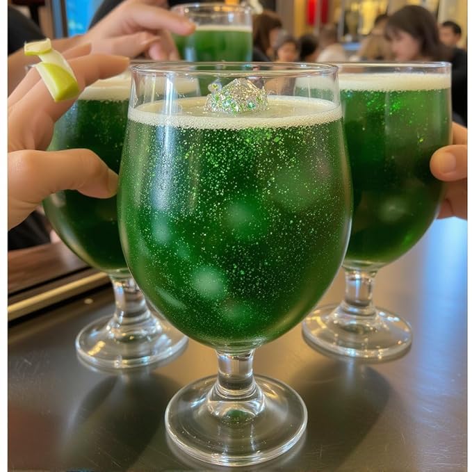 Shanlinly Green Edible Glitter for Cakes Drinks - Image 3