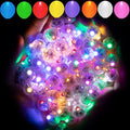 Aogist 50pcs 10-Colors Mini Lights, Long Standby Time Waterproof LED Balloon by Aogist