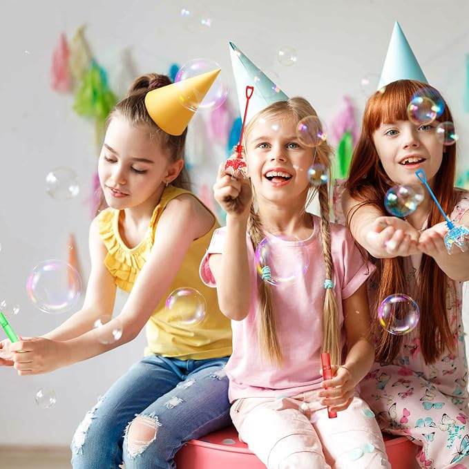 AFZMON 24Pcs Glitter Princess Bubble Wands - Image 5