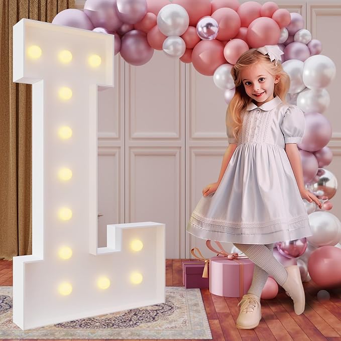 imprsv 4FT Marquee Light Up Letters by Letsmakeitimpressive