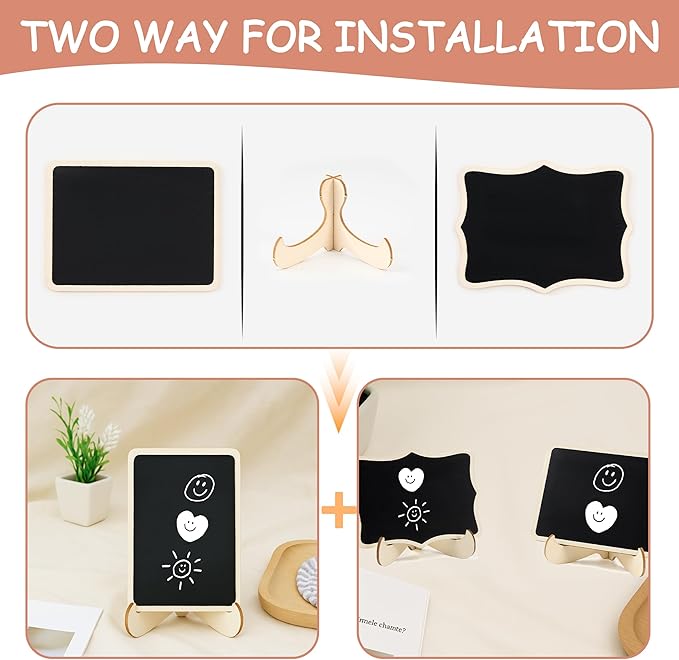 Mini Chalkboard Signs, 60 Pack Food Labels - Image 5