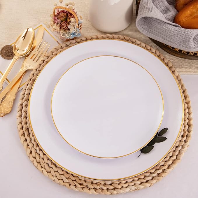 KIRE 100PCS Disposable Plates - Image 3