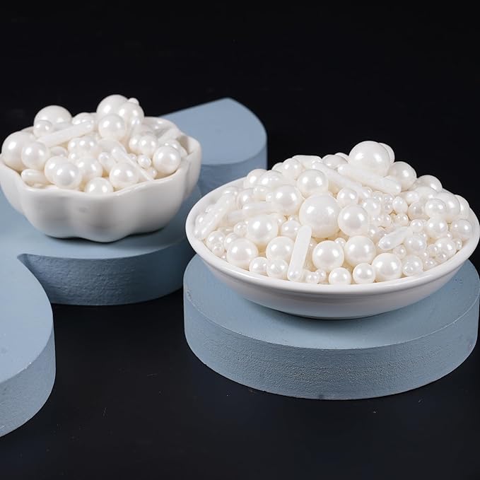 Kasvan White Mix Sugar Sprinkles - Image 5