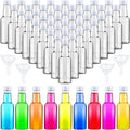 Tessco 100 Pcs Mini Liquor Bottles Plastic Mini Salad Dressing Bottle Christmas by Tessco