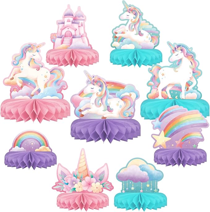Unicorn Birthday Party Supplies Set by Gatherfun