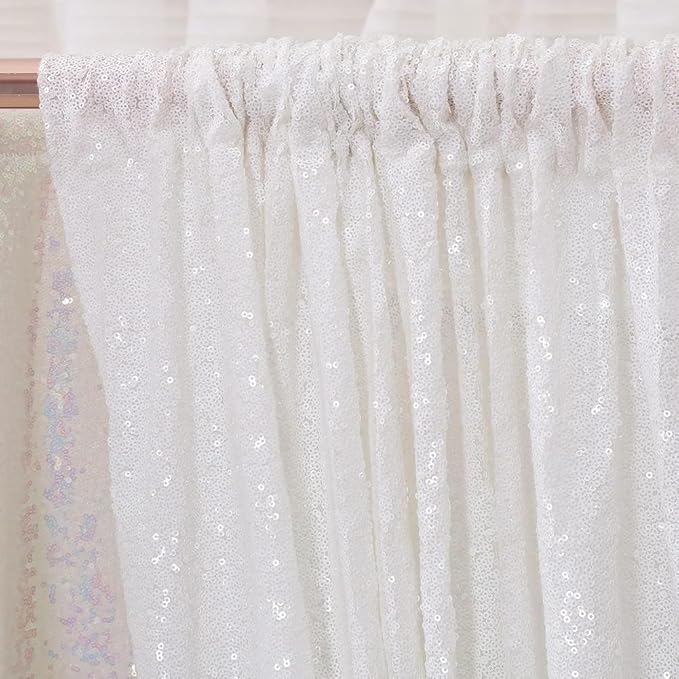 Juya Delight Sequin Backdrop Curtain, Christmas Wedding Decoration - Image 3