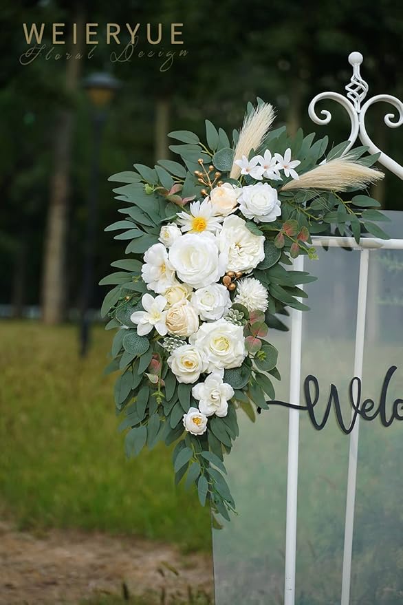 Artificial Wedding Arch Flowers Kit - Image 5
